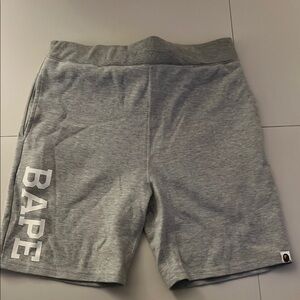 BAPE Gray Shorts